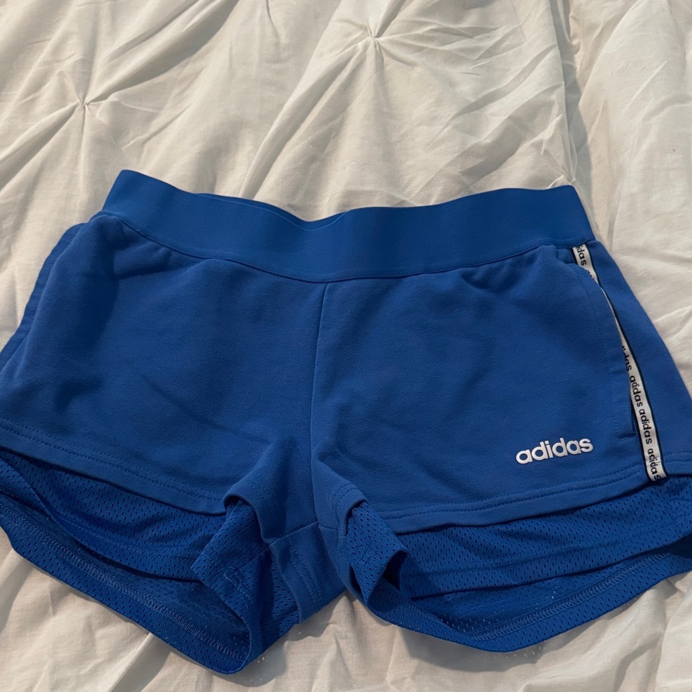 Adidas Women's Athletic Royal Blue Shorts